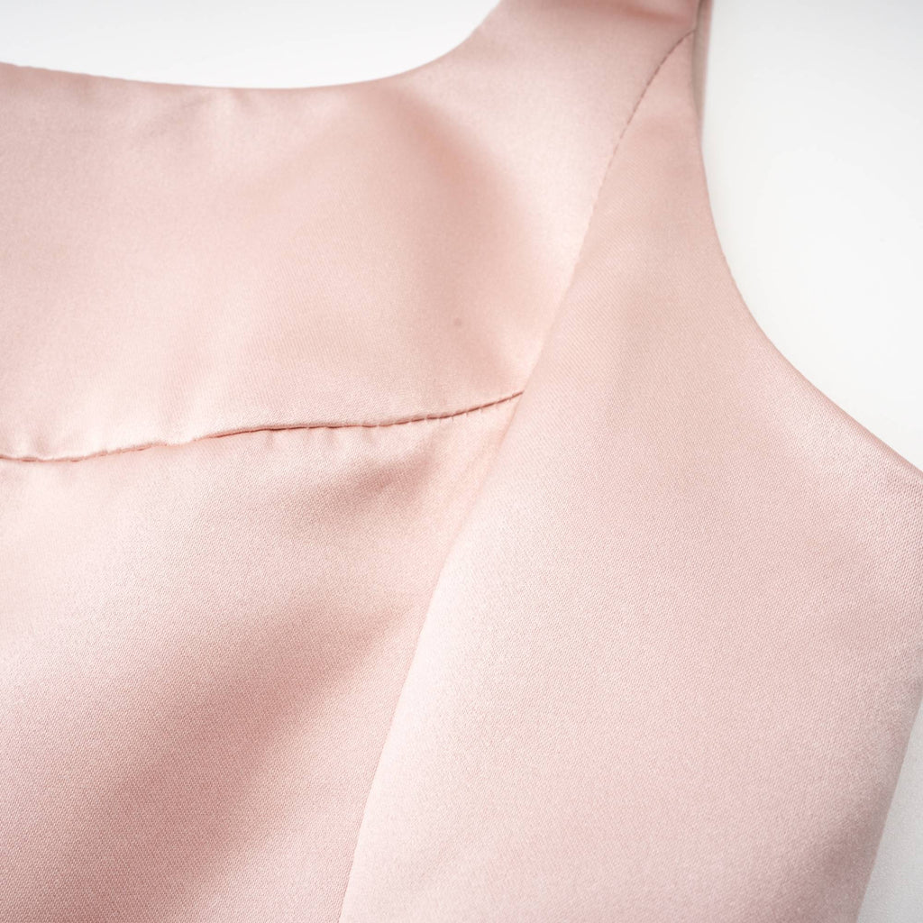 Coralie pile midi elbise