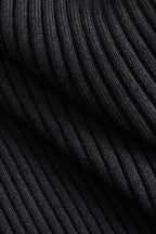 Düğmeli Örgü Bağlamalı Cep Kazak midi Elbise