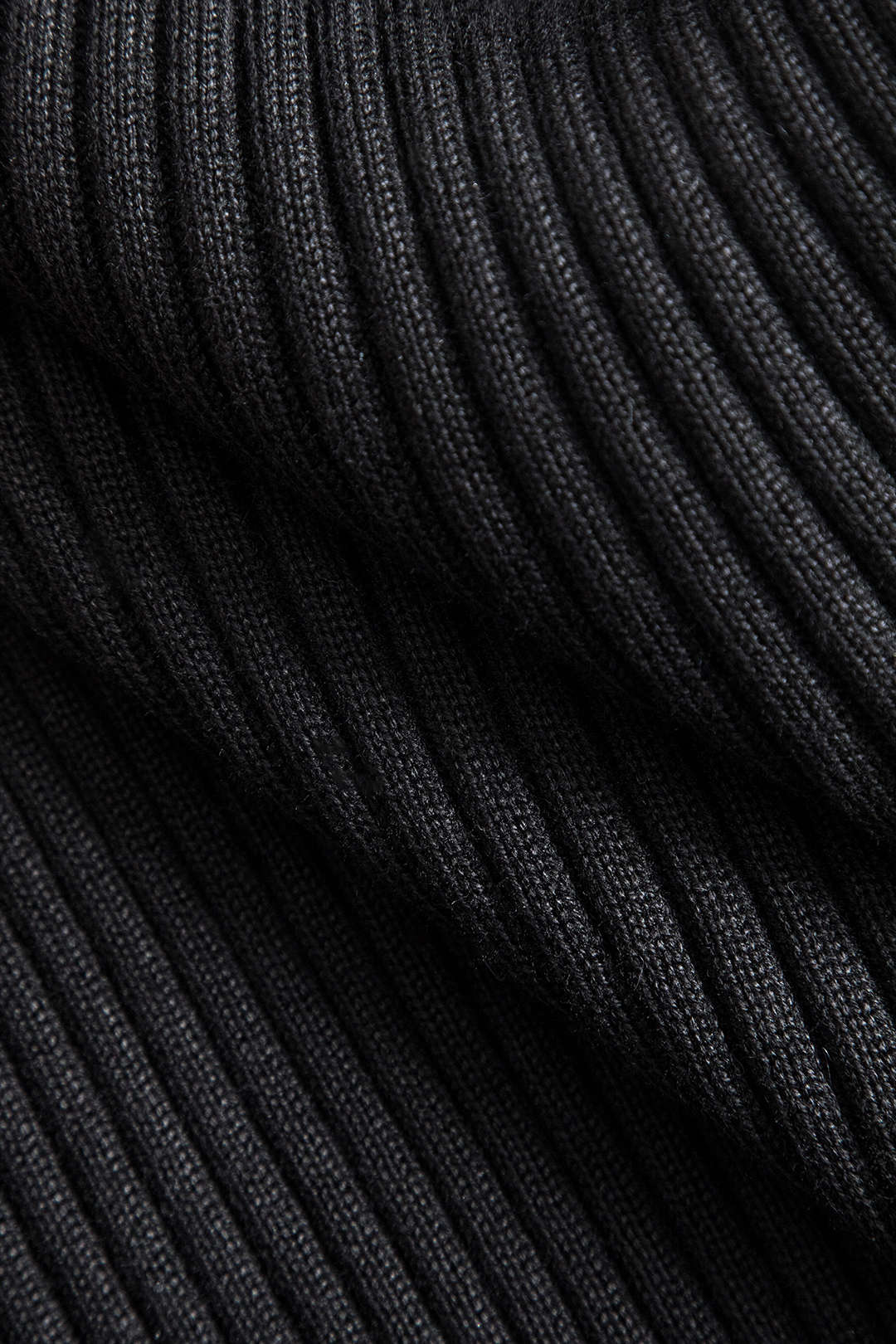 Düğmeli Örgü Bağlamalı Cep Kazak midi Elbise