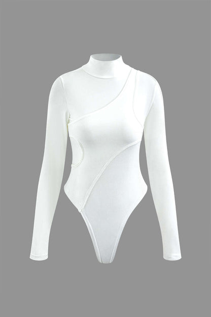 Shapewear Panelli Kesikli Bodysuit