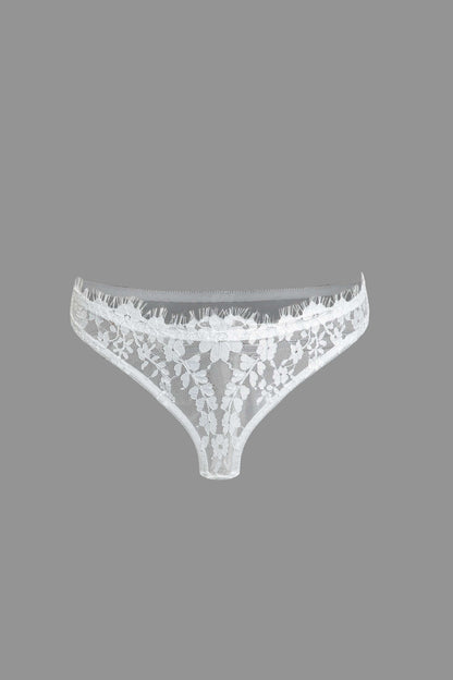 Dantel Büstiyer Cami Üst ve İç Giyim Takımı