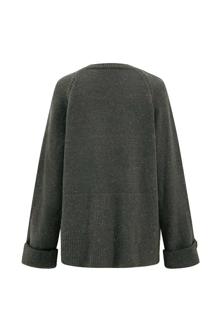 Basic Triko Uzun Kollu top