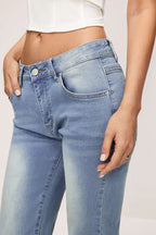 Denim Yarım Şort