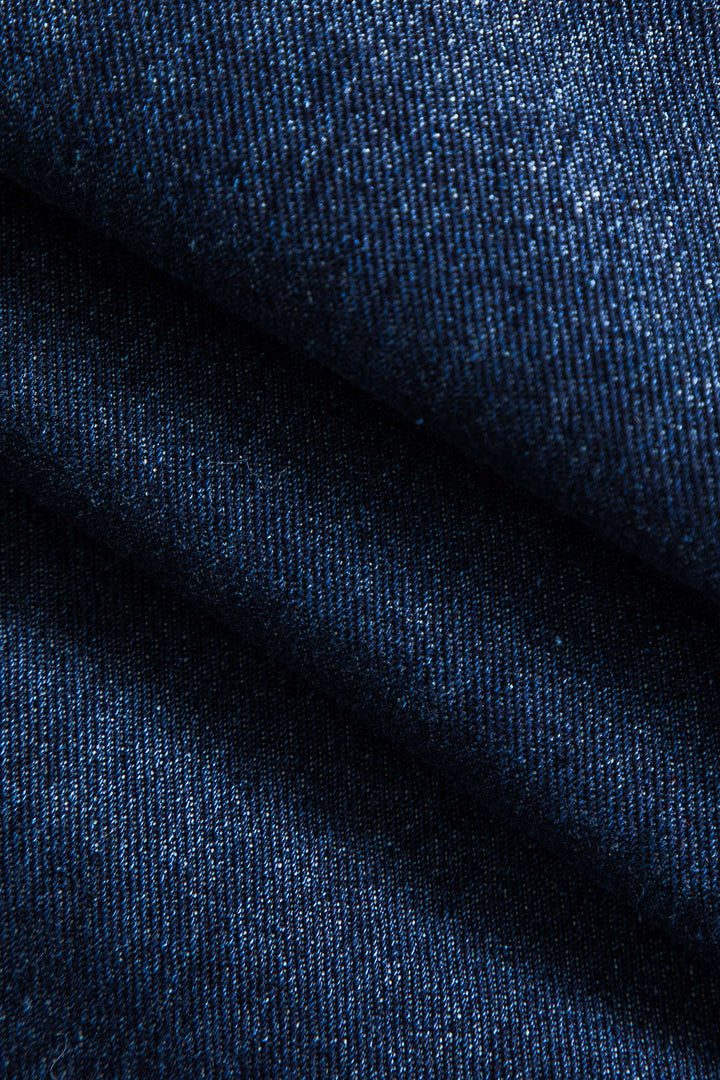 Denim Bağlamalı Düşük Bel Kot