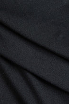 Renk Bloklu Uzun Kollu maksi Elbise