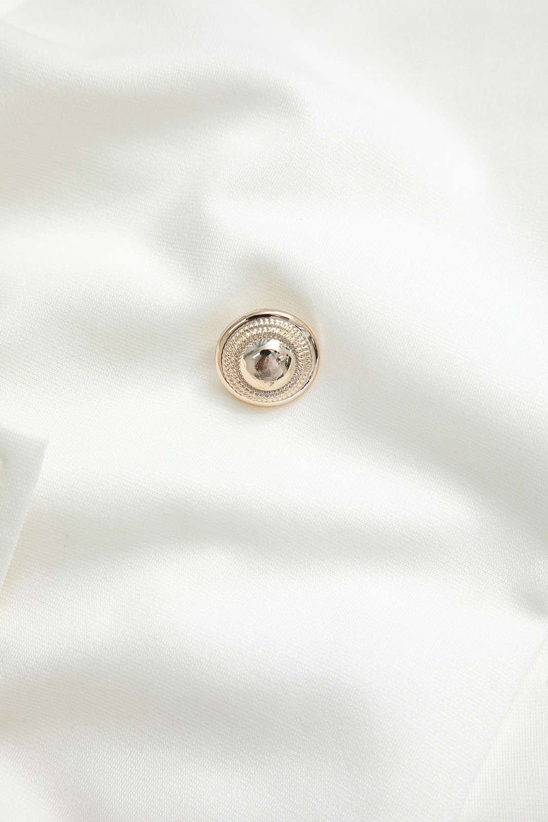 Katı Düğme Cepli Uzun Kollu Mini Elbise