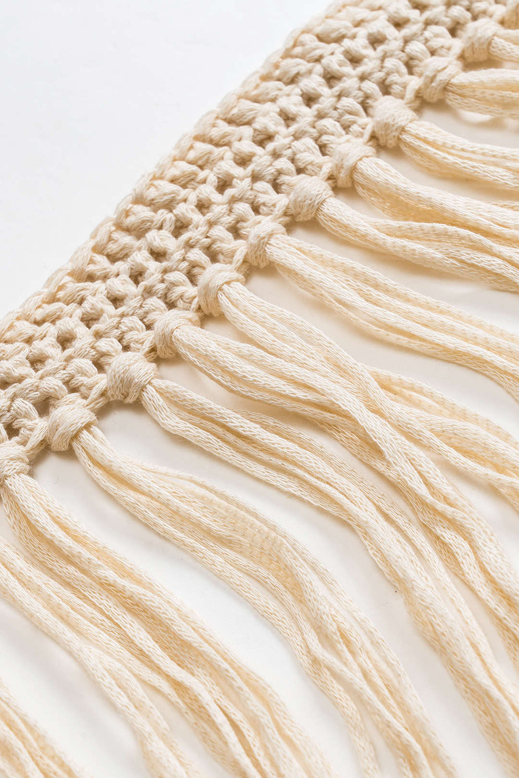 Tüy Detaylı İnce Askılı Kroşe Bikini Takımı