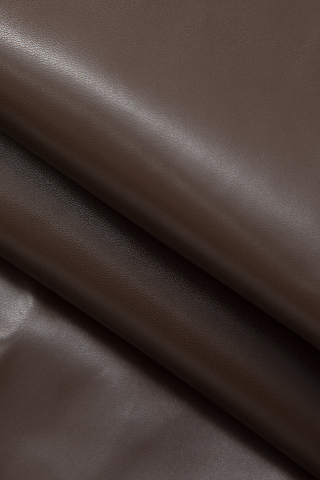 Deri Bel Yırtmaçlı Midi Elbise