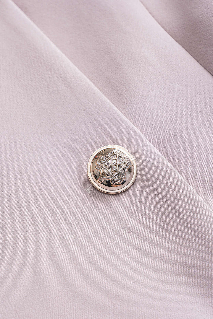 Düğmeli Uzun Kollu Blazer Ceket