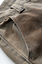Eskitilmiş Denim Barrel Kot