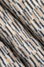 Örgü İçi Kravatlı Midi Elbise