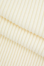 Katı Kazak Kesilip Uzun Kollu Mini Elbise