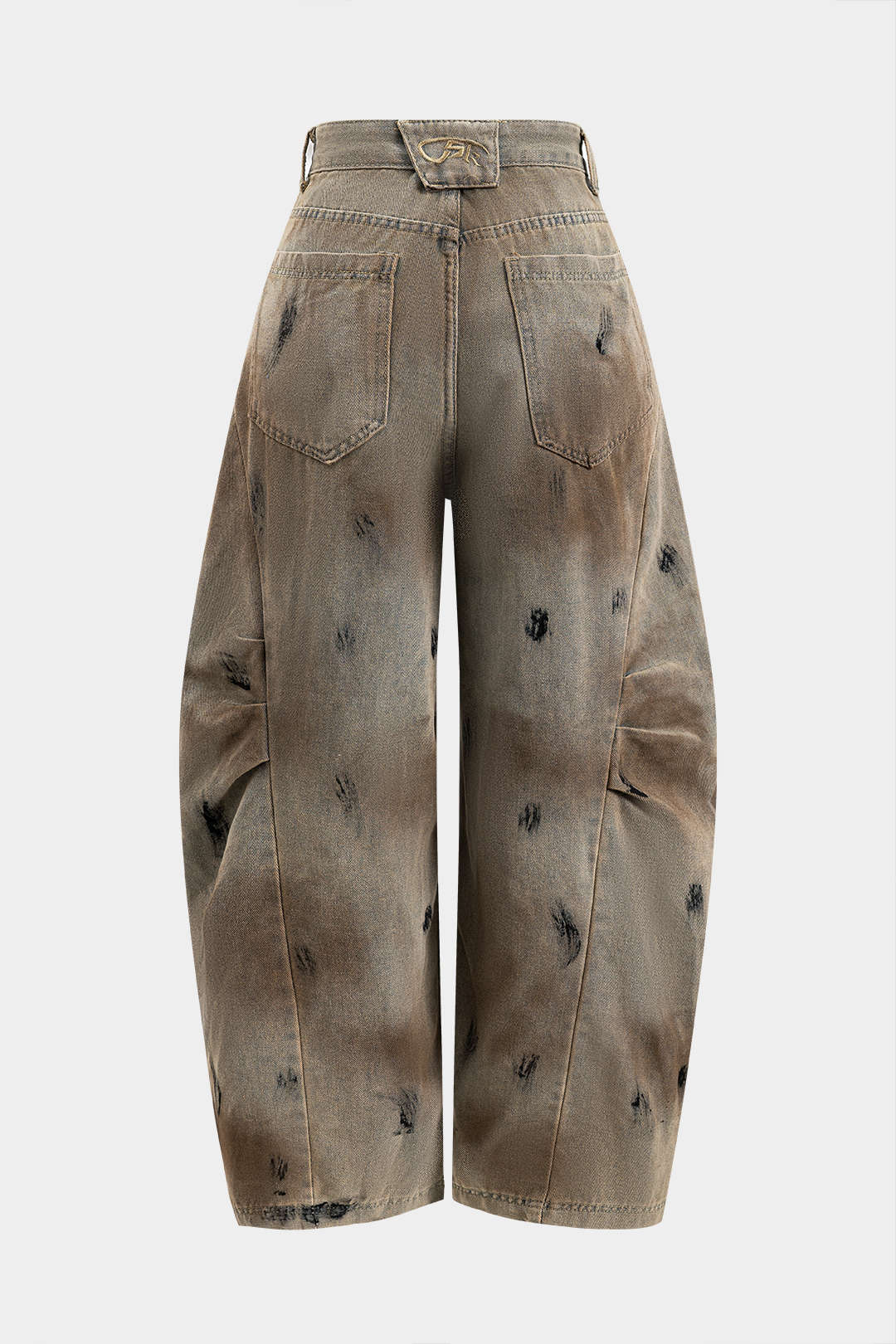 Geniş Paça Barrel Pantolon
