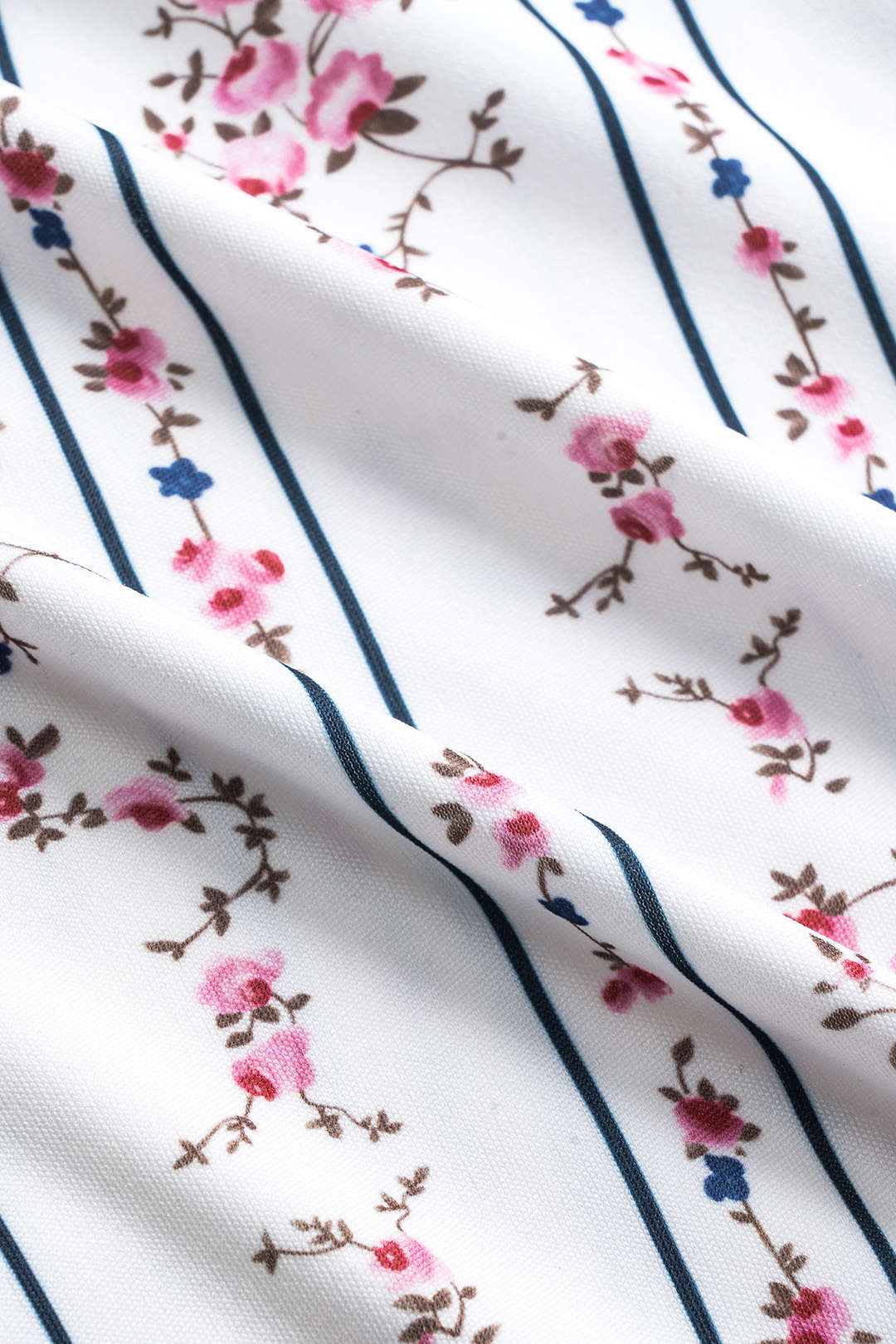 Çiçek Desenli Patchwork Büzgülü Bağcıklı Straplez Mini Elbise