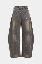 denim Barrel Jean pantolon