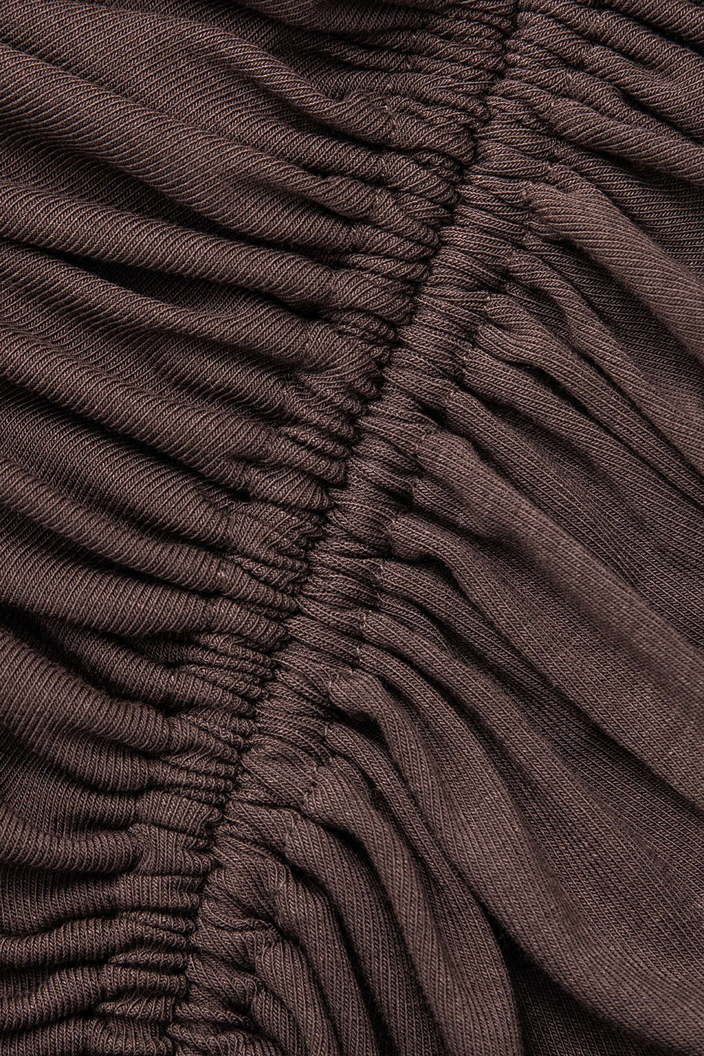 Dantelli Büzgülü Yırtmaçlı maksi Elbise