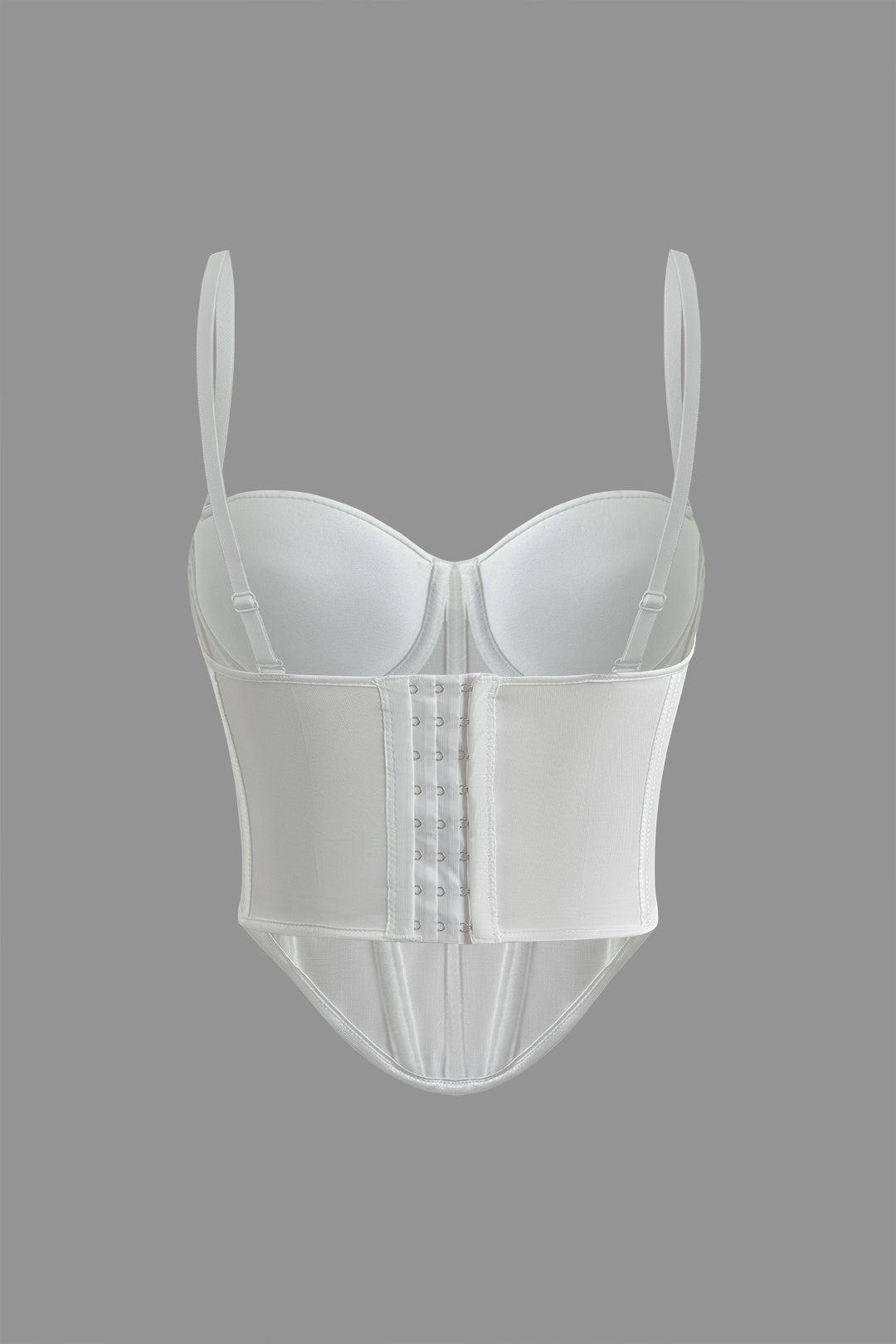 Düz Renk Bustiyer Korseli Üst