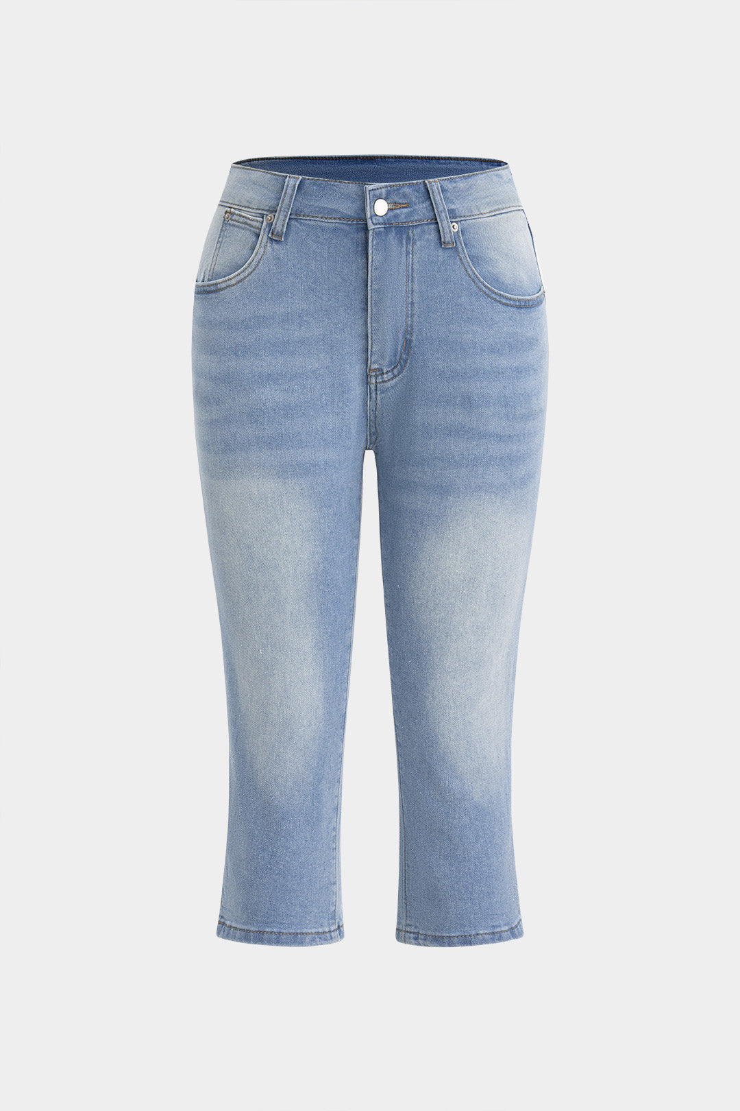 Denim Yarım Şort