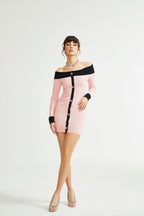 Delphine mini elbise