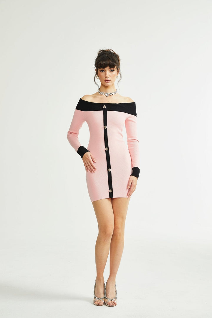 Delphine mini elbise