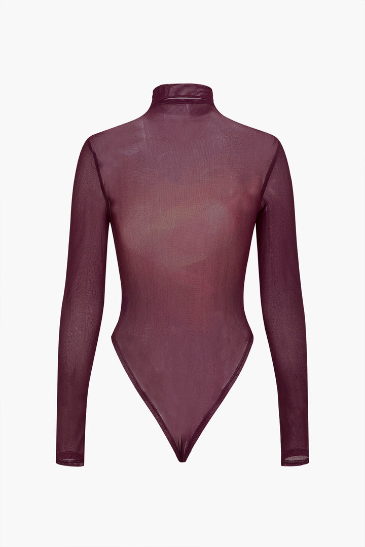 Ombre Desenli File Uzun Kollu Body