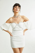 Dorothée mini elbise