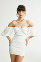 Dorothée mini elbise