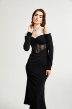 Dorotheia maksi elbise