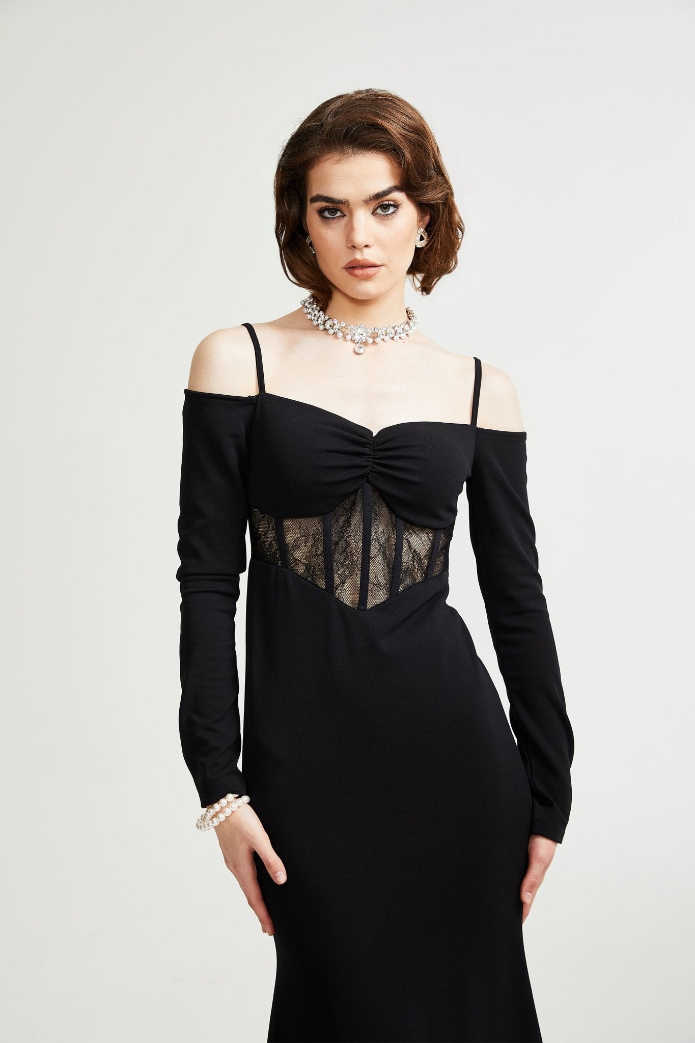 Dorotheia maksi elbise