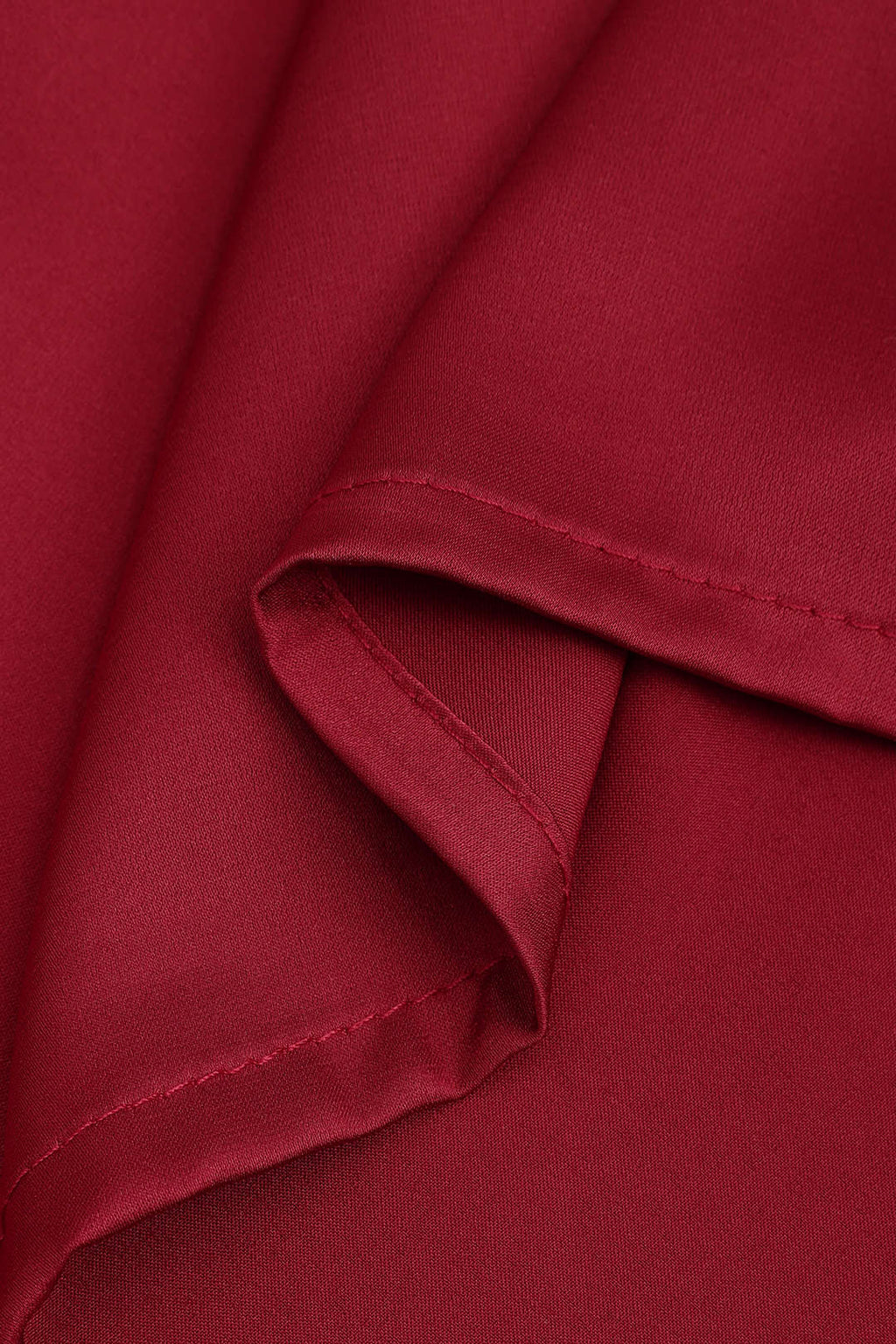 Saten Büzgülü Bağlamalı Gece Elbisesi