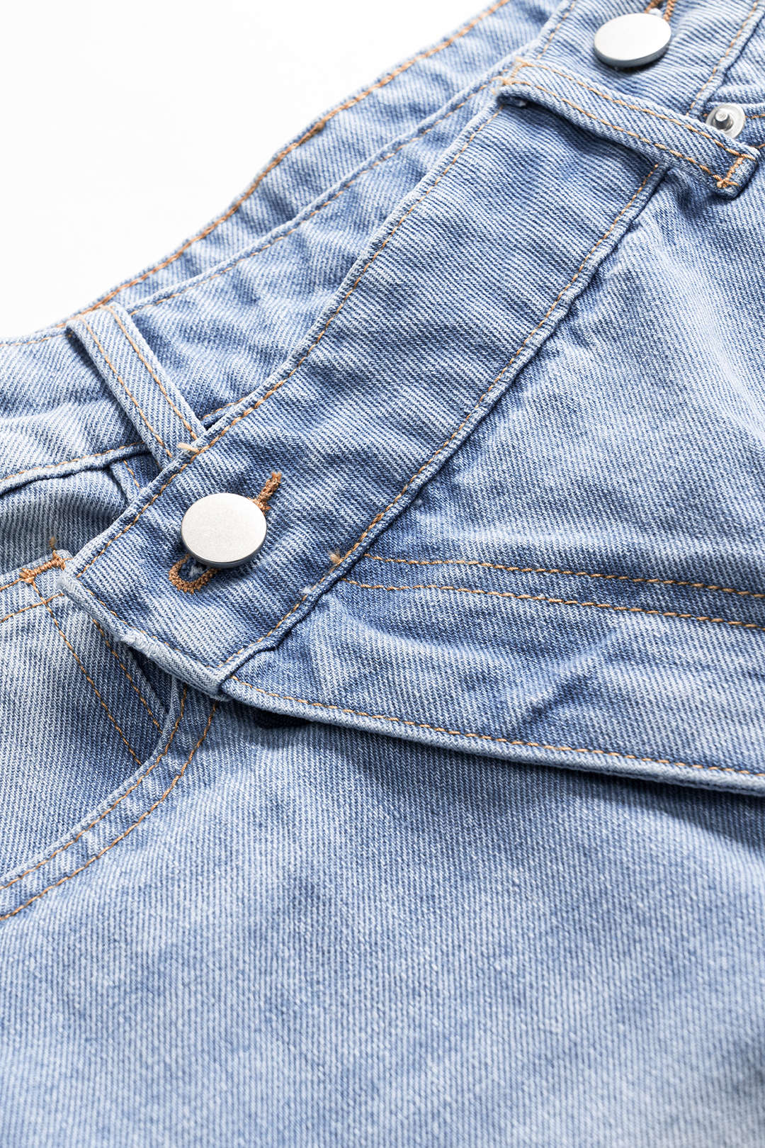 Denim Cepli Şort