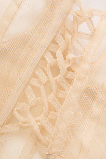 Lily Transparan Straplez top
