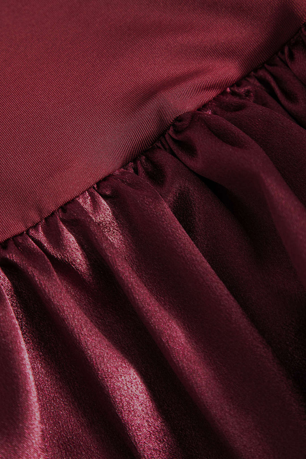 Uzun Kollu Puf Etek Mini Elbise