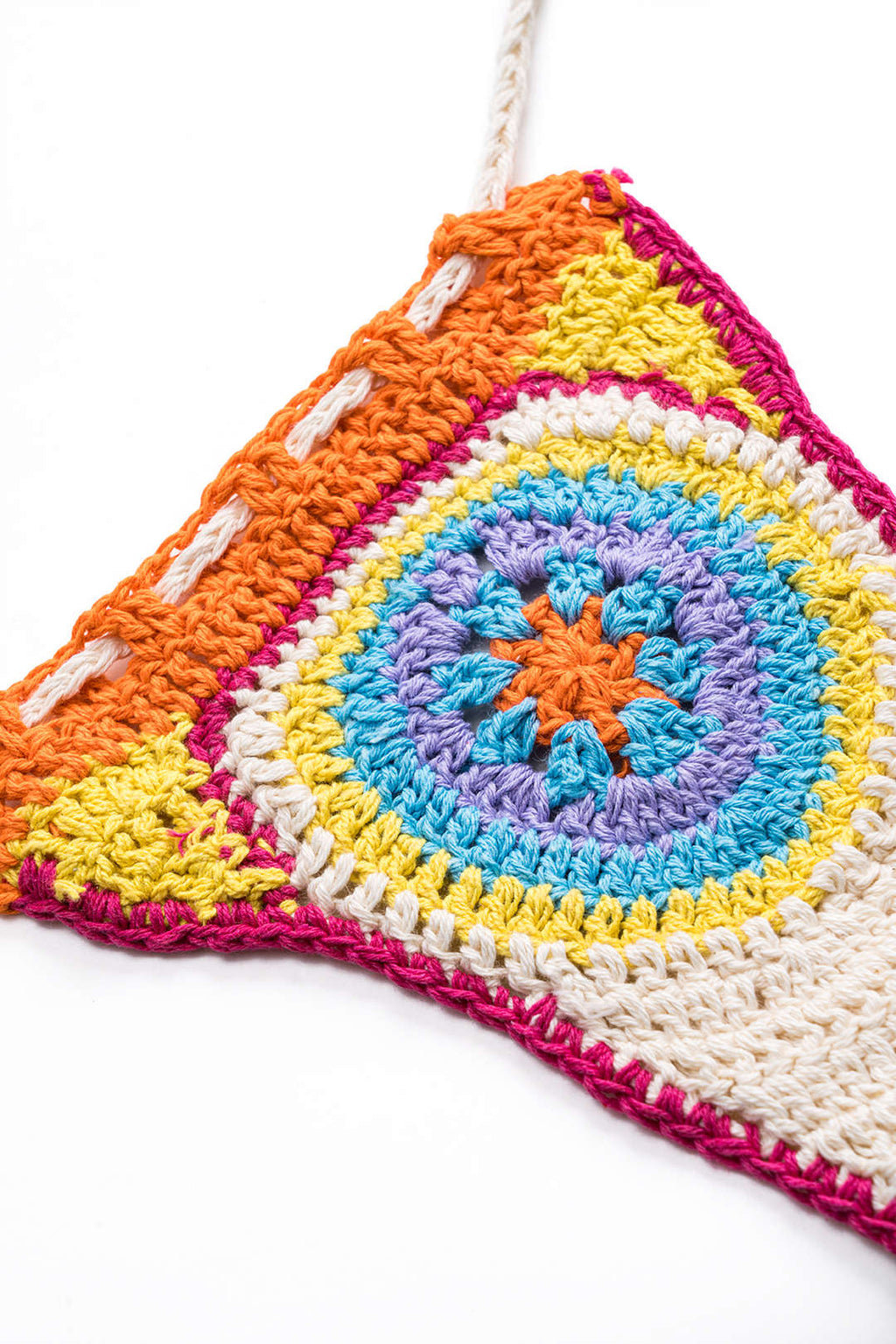 Örgü Askılı Sırtı Açık Bikini Takımı