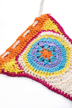 Örgü Askılı Sırtı Açık Bikini Takımı