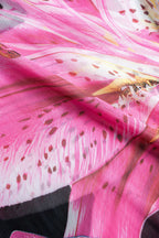 Desenli Bikini ve Mayo Eteği Pareo Takımı