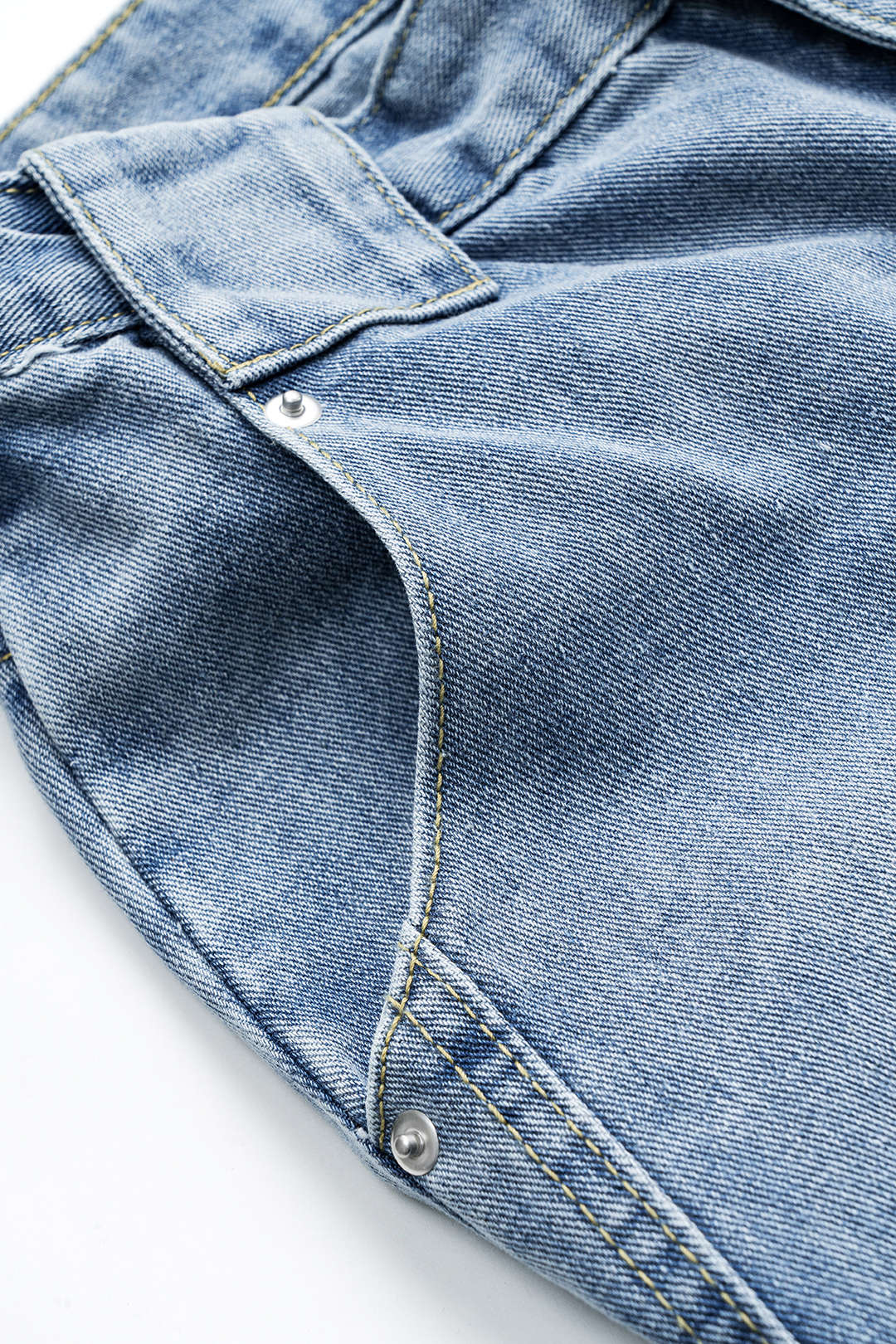 denim Barrel Jean pantolon