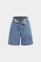 denim Cepli Şort
