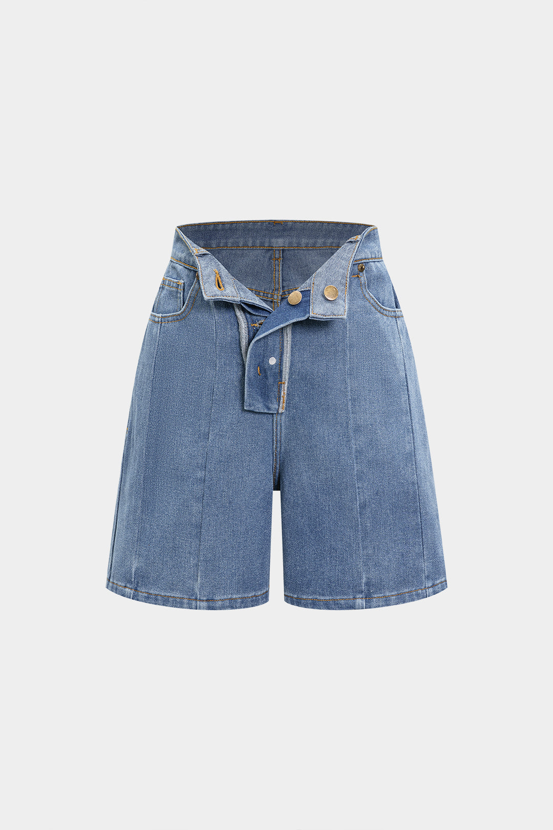 denim Cepli Şort