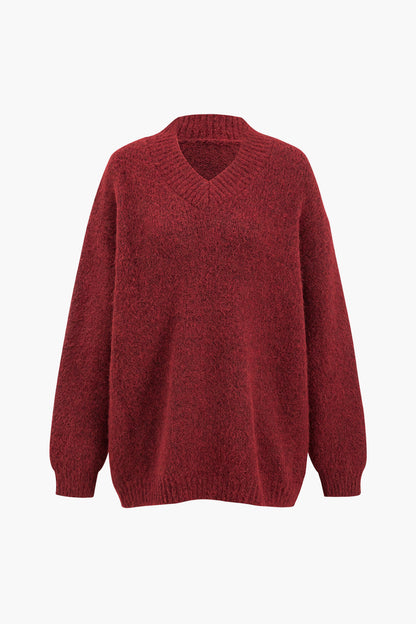 Basic Triko Uzun Kollu top