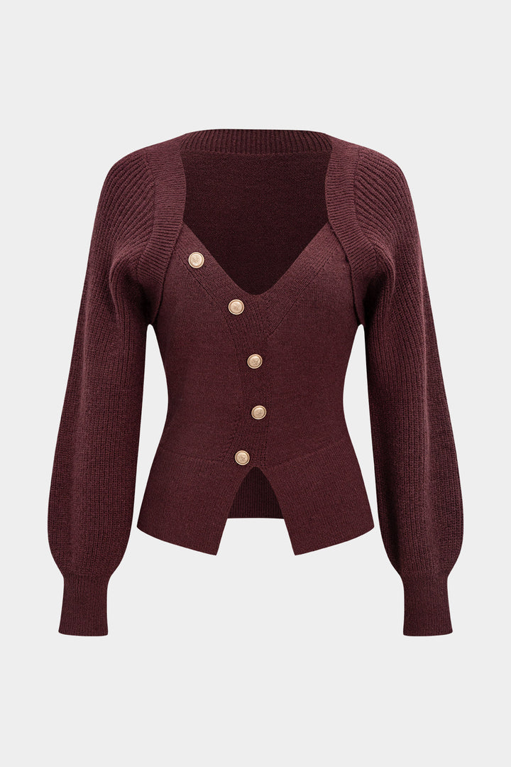 uzun kollu asimetrik üst