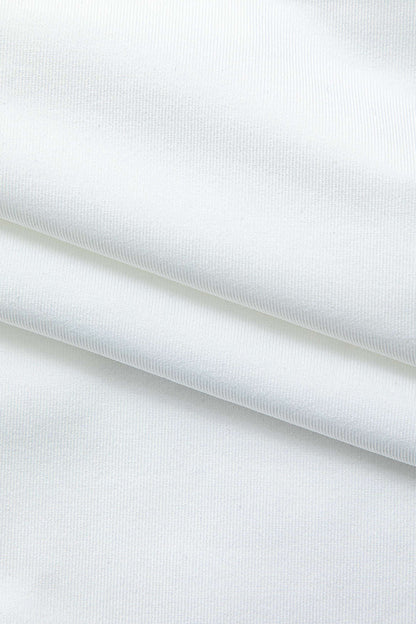 Düz Renk Derin V Yaka Bustiyer Bodysuit