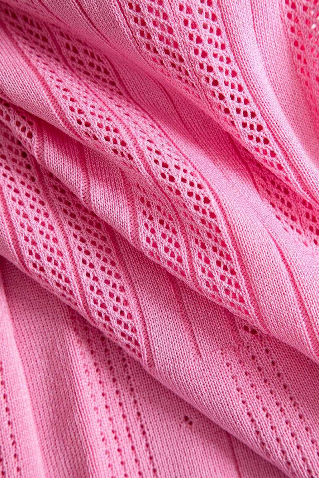 Katı Örgü Düğmeli Yuvarlak Yaka Kısa Kollu maksi Elbise