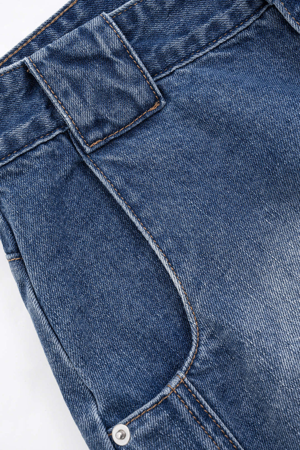 Denim Barrel Kot