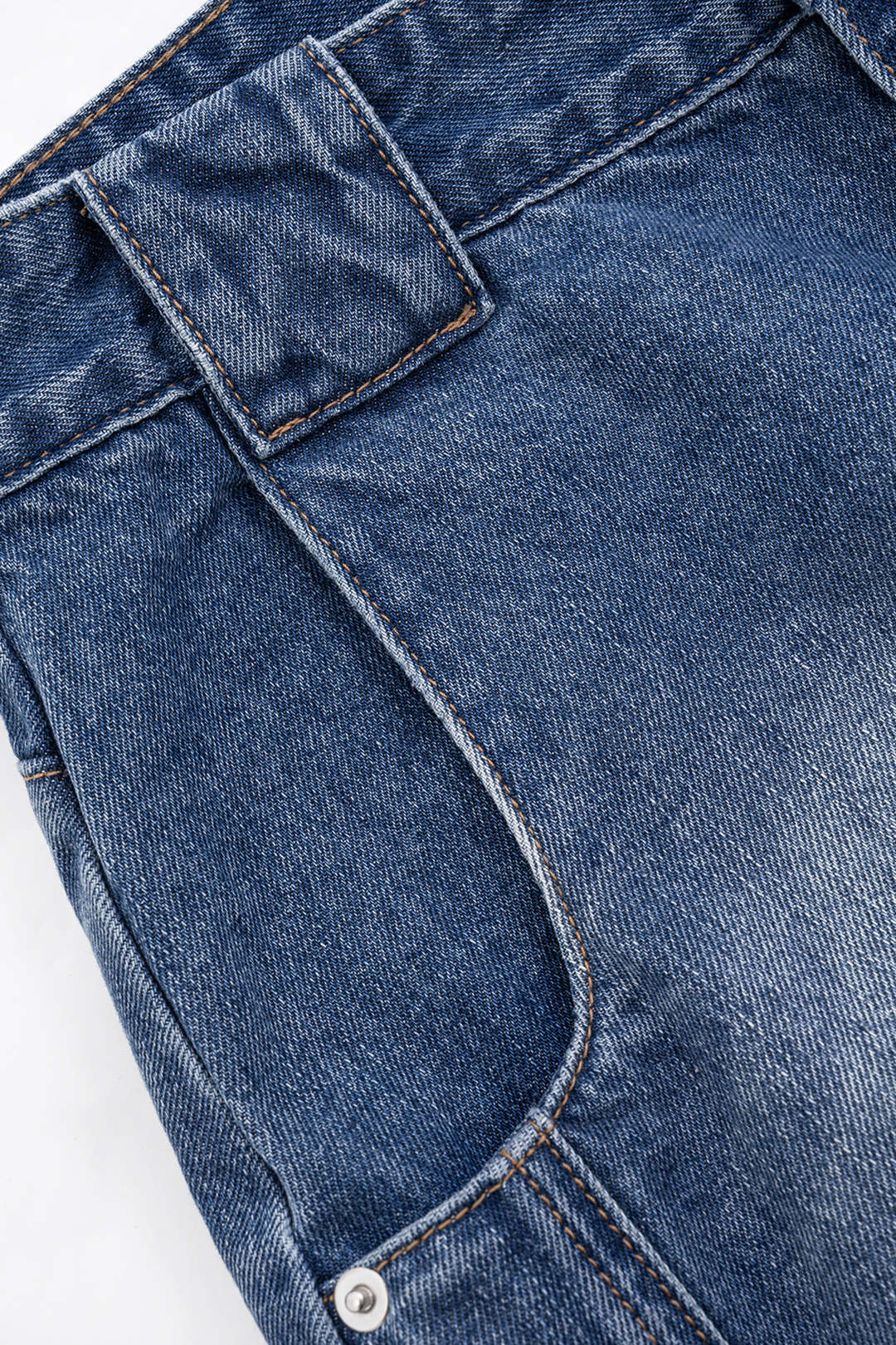 Denim Barrel Kot