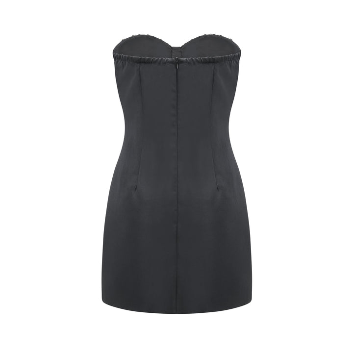 Emmeline kristal mini elbise