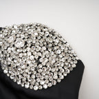 Emmeline kristal mini elbise