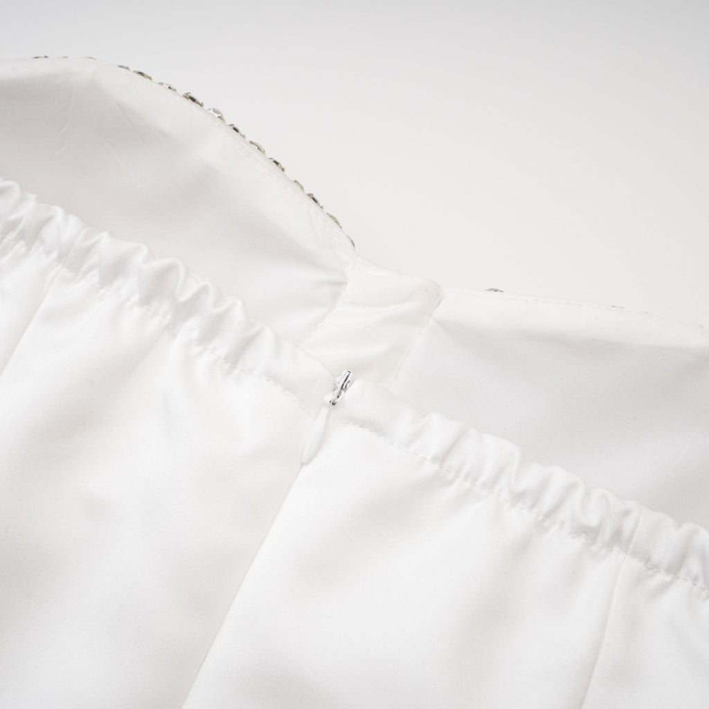 Emmeline kristal mini elbise