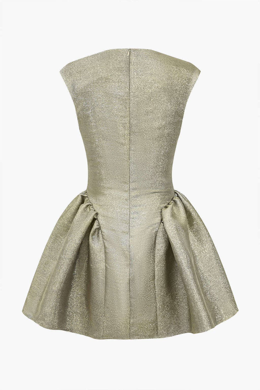 Simli V Yaka Mini Elbise