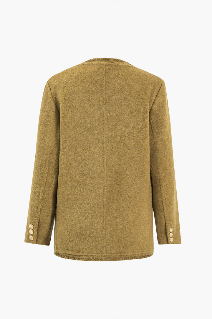 Püskül Düğmeli Ceket
